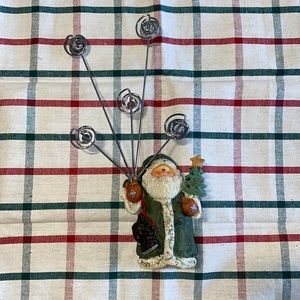 🆕Don Mechanic Enterprises Santa Photo/Card Holder